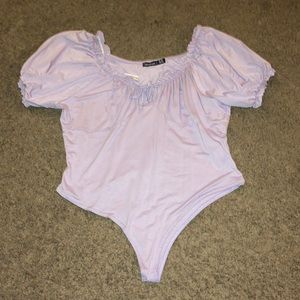 Boohoo lilac bodysuit
